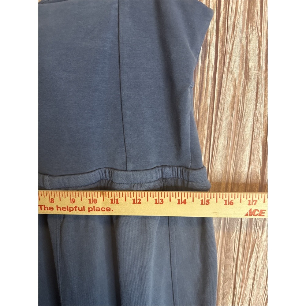 FP Movement Jumpsuit Wide Leg Athleisure One Piece Blue Lounge Womens NWT Size M - Picture 7 of 16